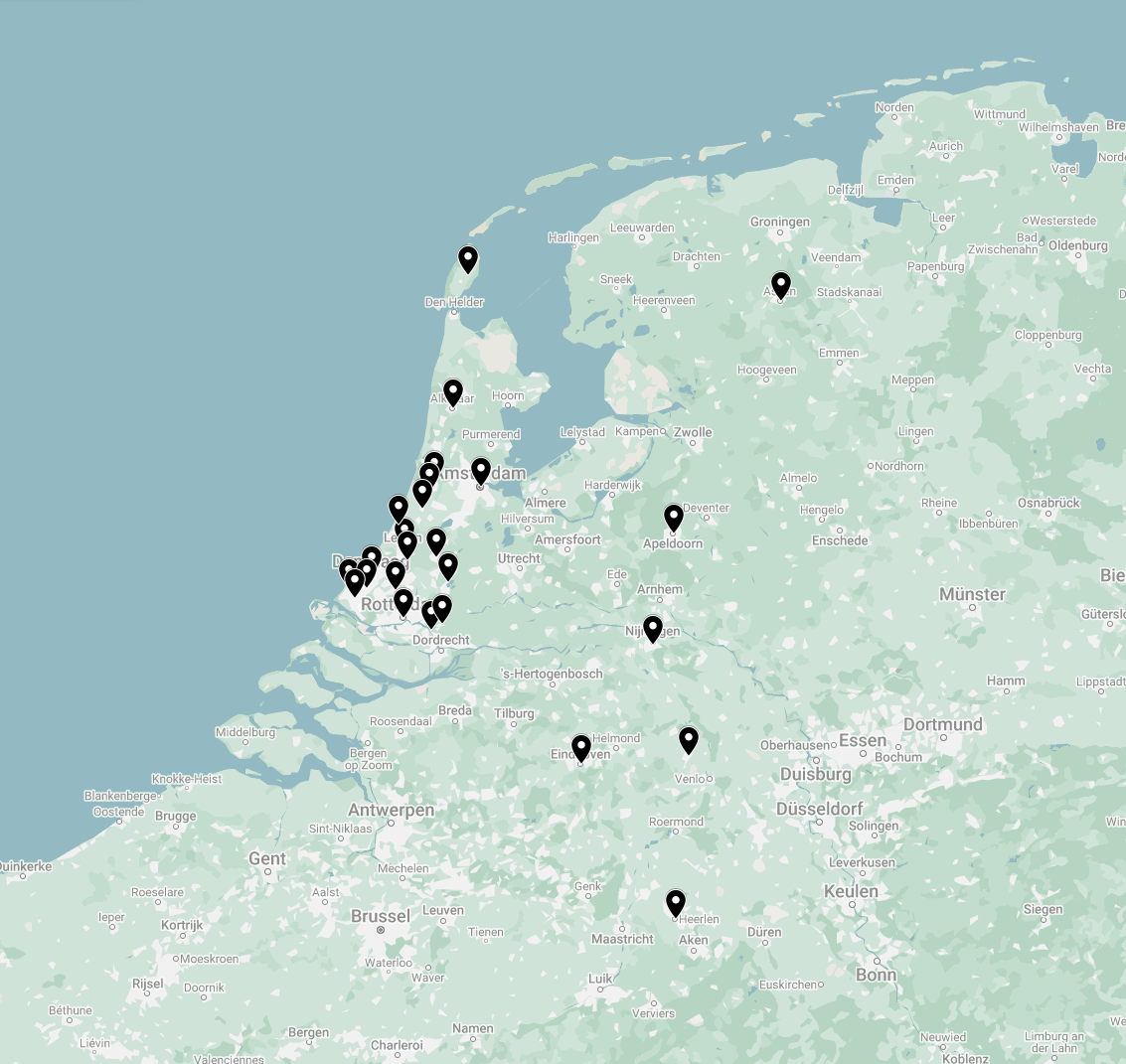 Projecten door heel Nederland