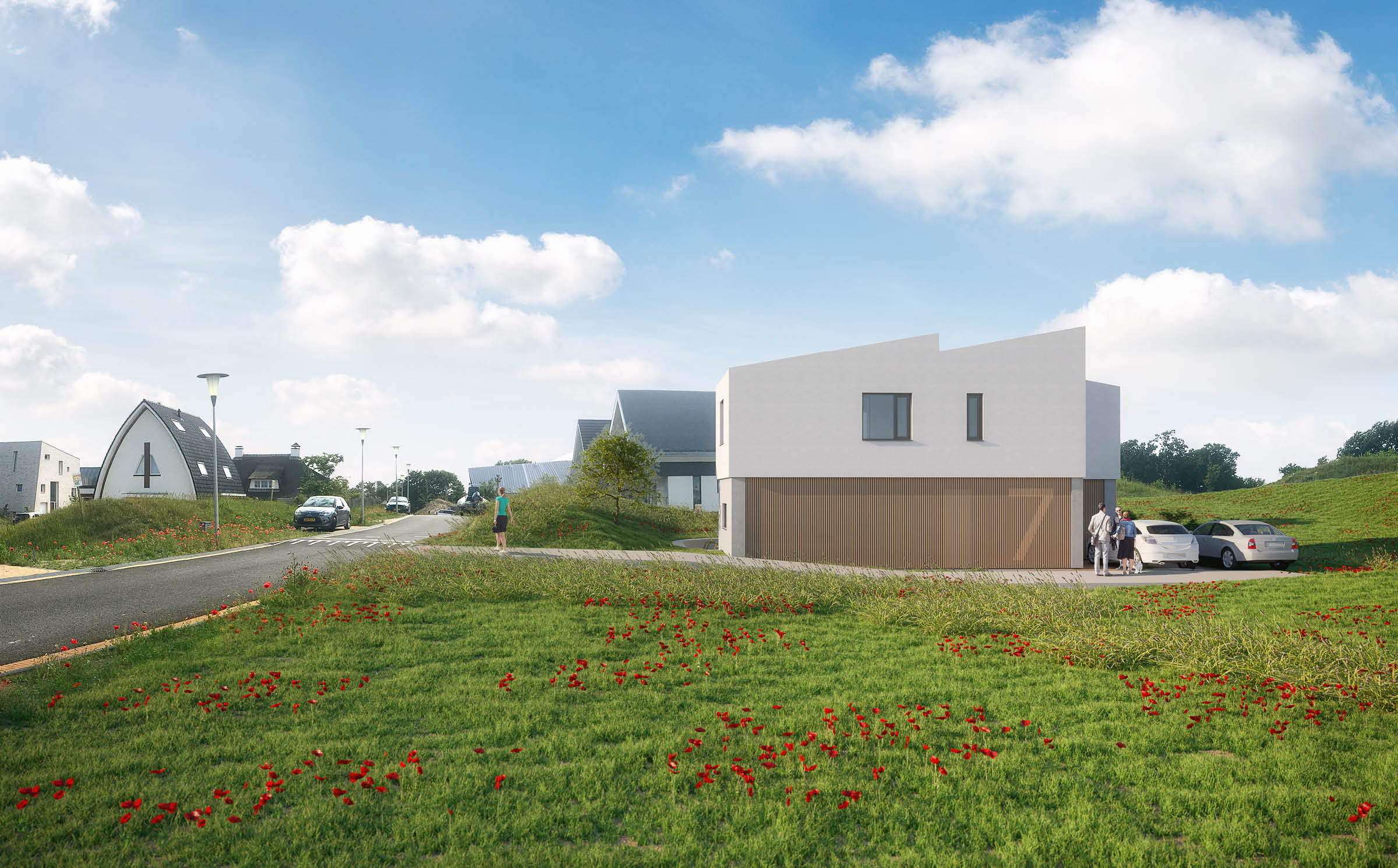 Duinvilla Monster interieur daglicht