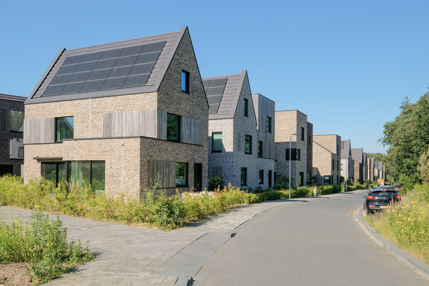 Heidestad, Ede &mdash; straatbeeld